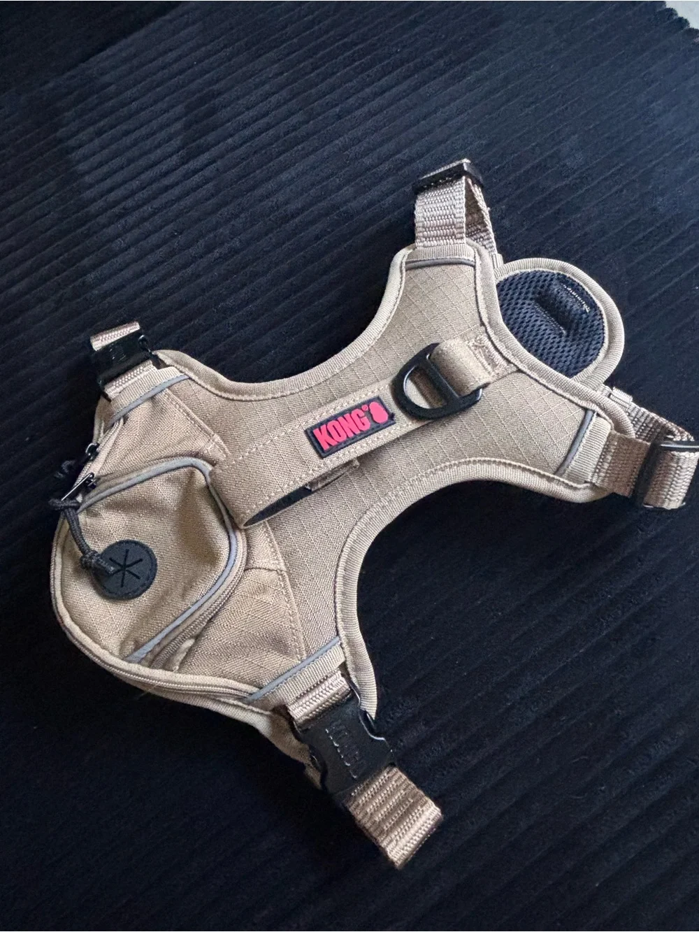Kong Tactical Tan No-Pull Dog Harness
